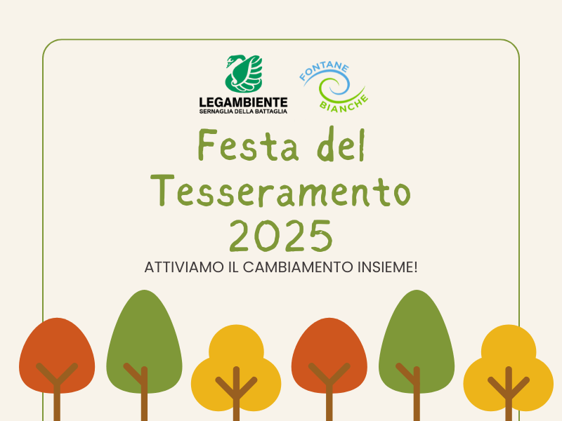 festa del tesseramento legambiente sernaglia